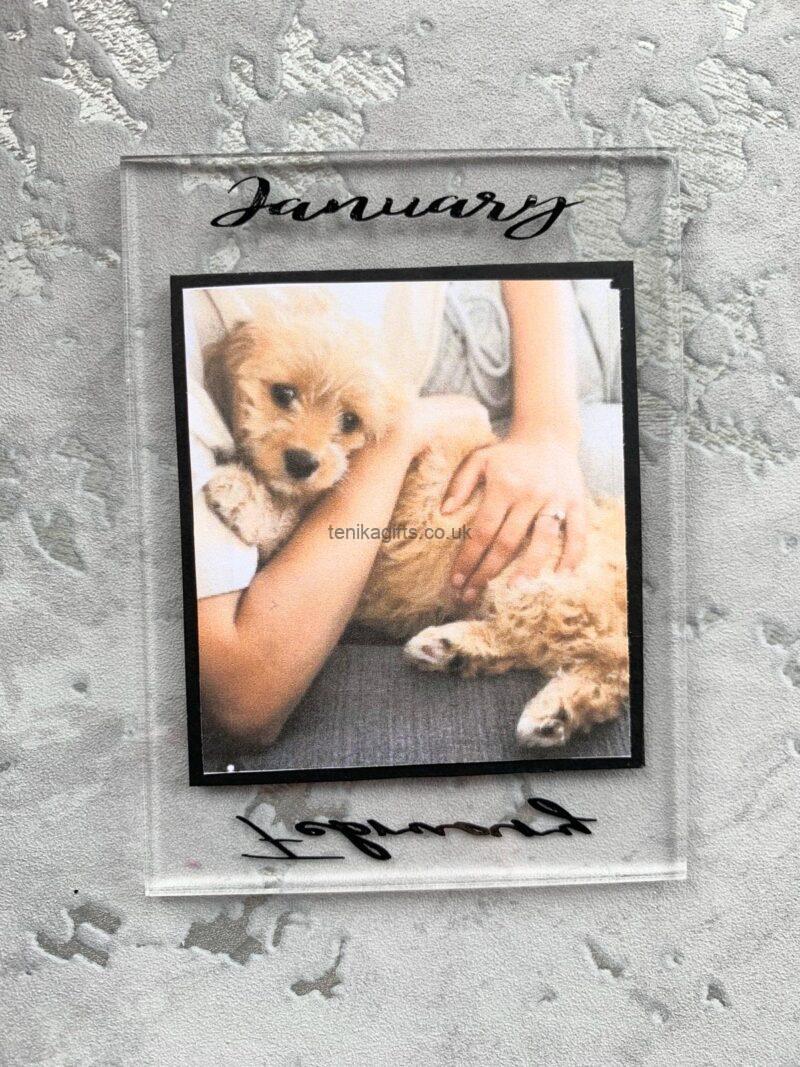 12 Month Calendar Plaque b Tenika Gifts